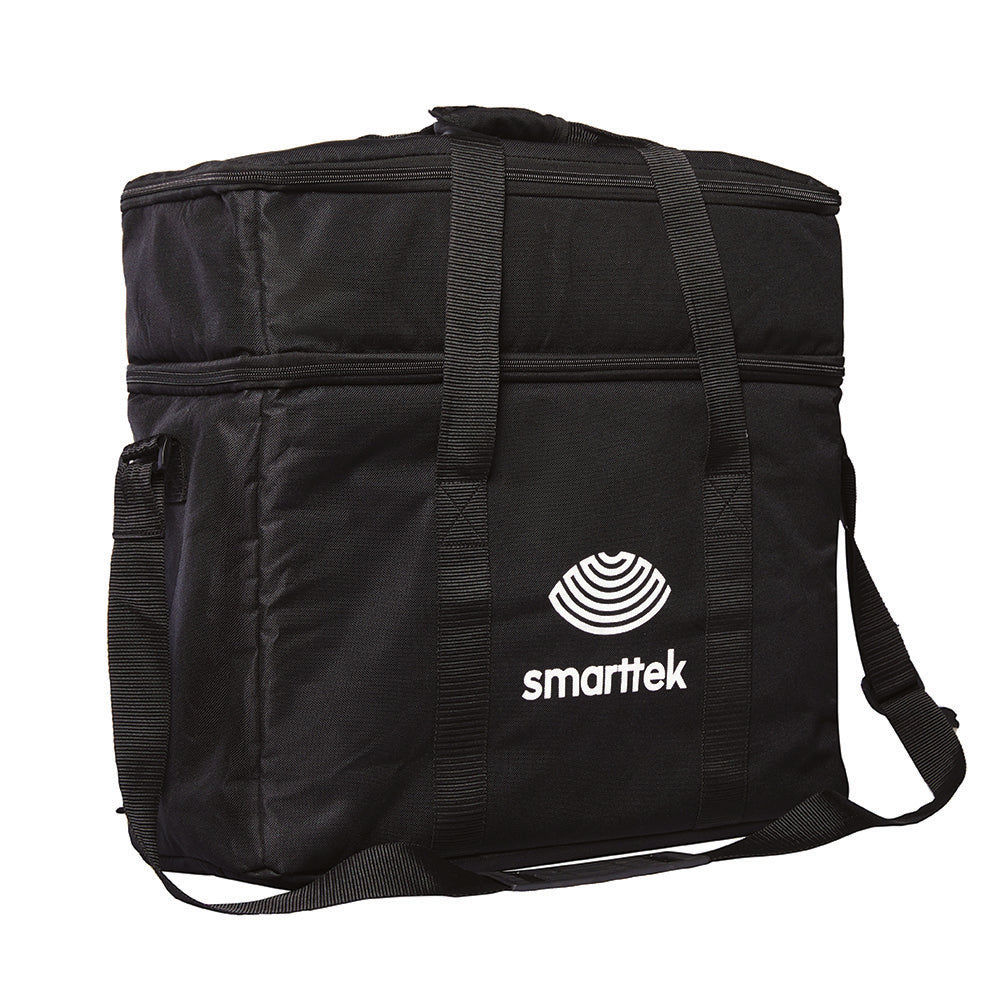 Smarttek Black camping shower setup