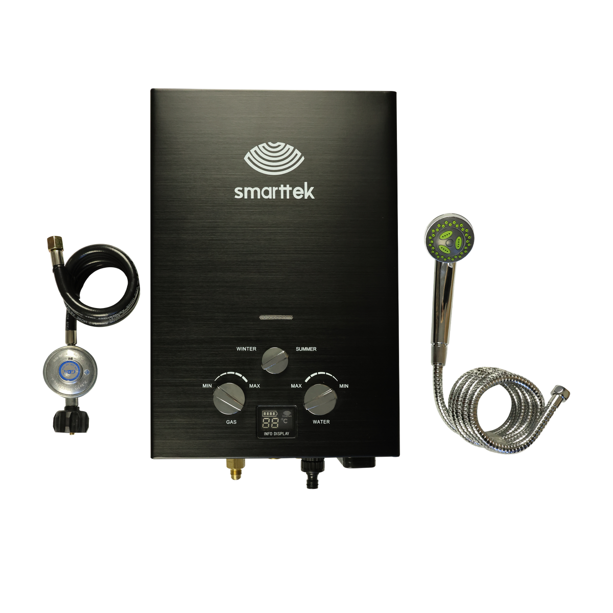 Smarttek Black mounted portable hot water system