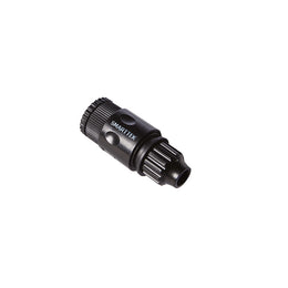 Smarttek water hose quick connect fitting designed for fast hose connection.